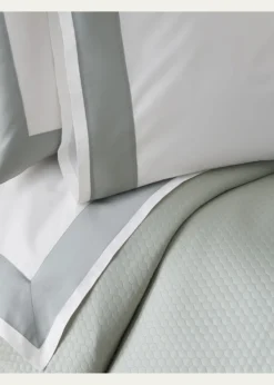SferraModern Sateen Applique King Pillowcase