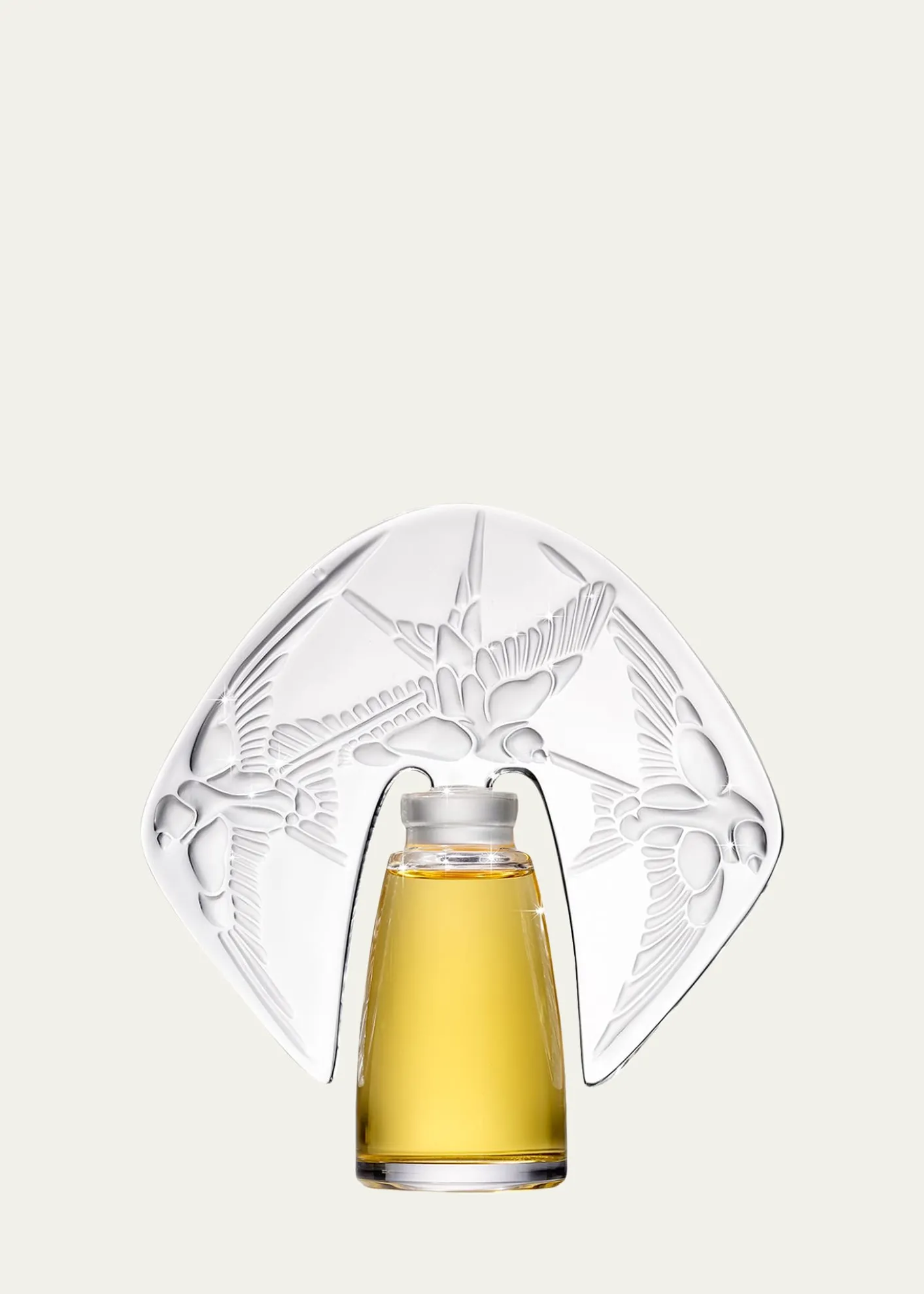 Shalini ParfumAmorem Rose Parfum presented in a Lalique Crystal Flacon, 1 oz. / 30 mL