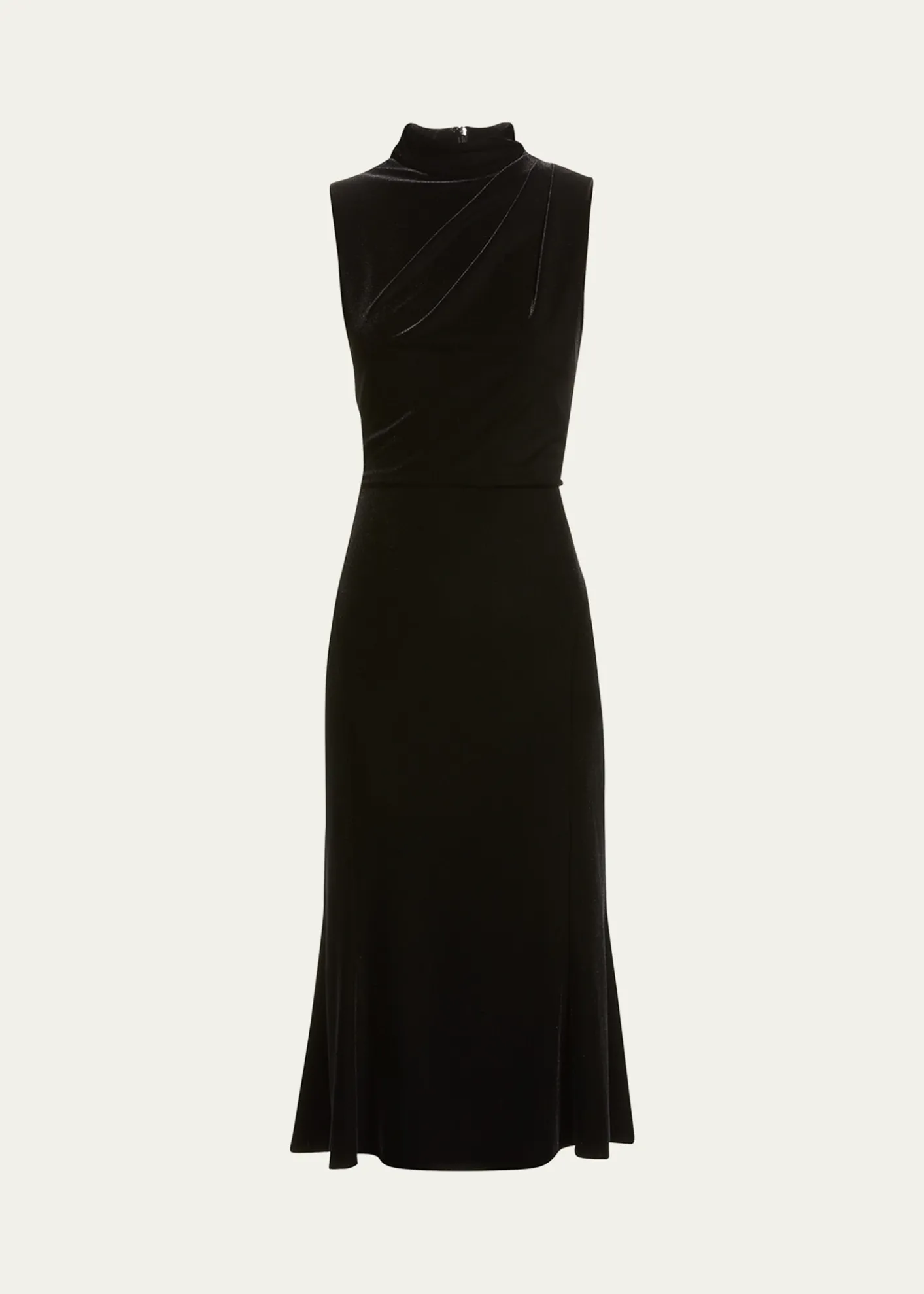 ShoshannaAudrey Sleeveless Velvet Dress