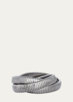 Sidney Garber18K White Gold Rolling Bracelet