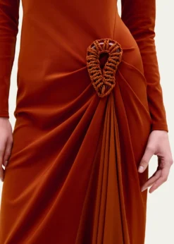 Silvia TcherassiAnanya Jersey Midi Dress