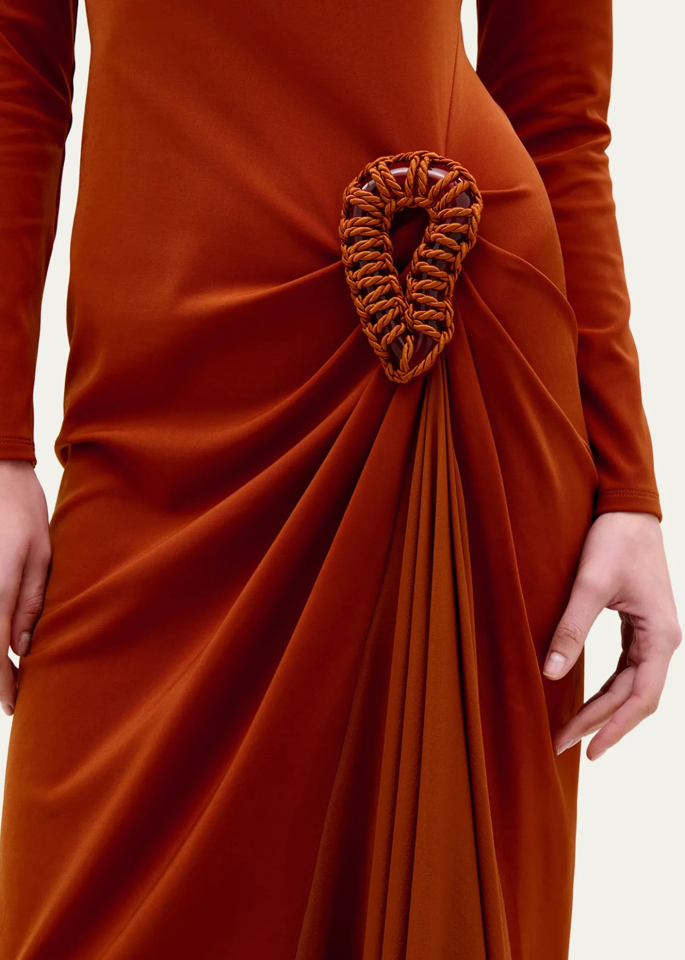 Silvia TcherassiAnanya Jersey Midi Dress