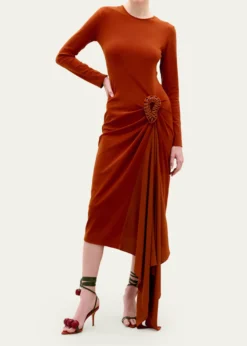 Silvia TcherassiAnanya Jersey Midi Dress