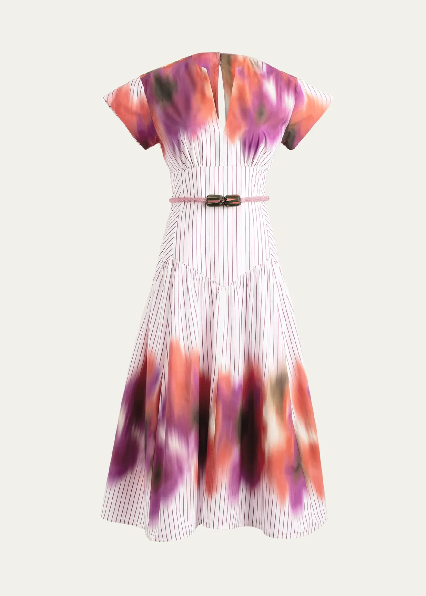 Silvia TcherassiAntia Belted Midi Dress