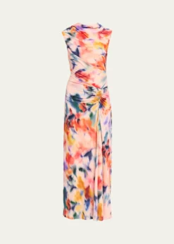 SIMKHAIAcacia Draped Jersey Midi Dress