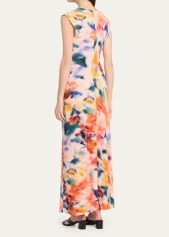 SIMKHAIAcacia Draped Jersey Midi Dress