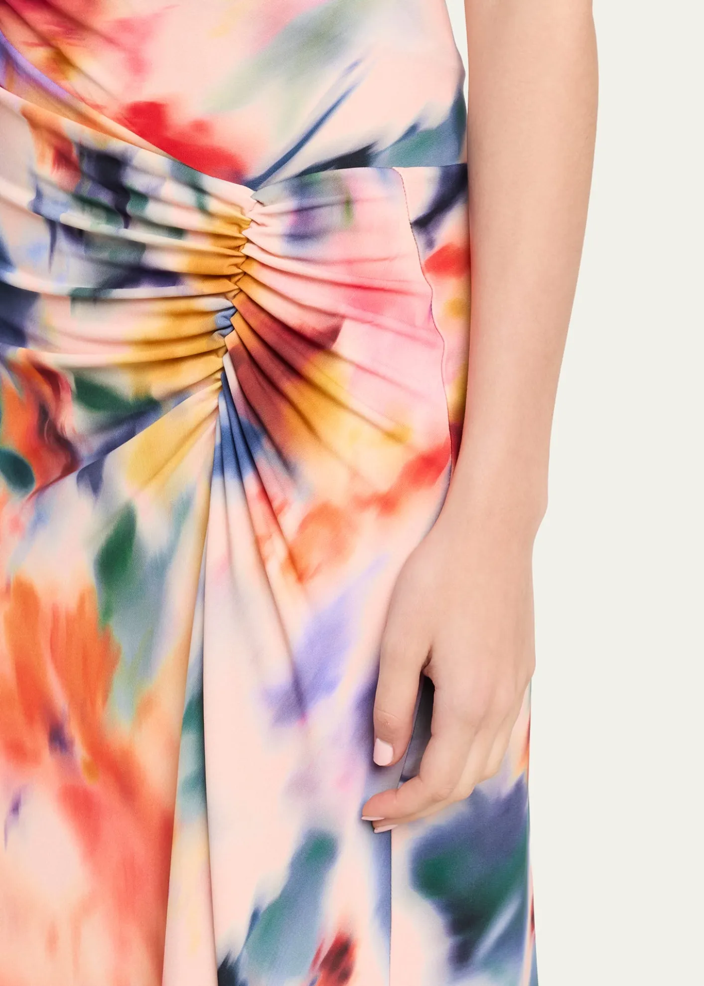 SIMKHAIAcacia Draped Jersey Midi Dress