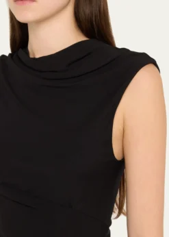 SIMKHAIAcacia Sleeveless Gathered Midi Dress