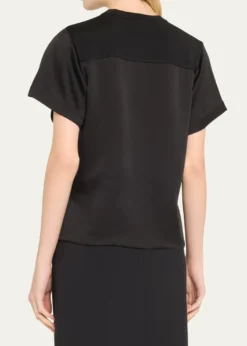 SIMKHAIAddy Short-Sleeve Combo T-Shirt
