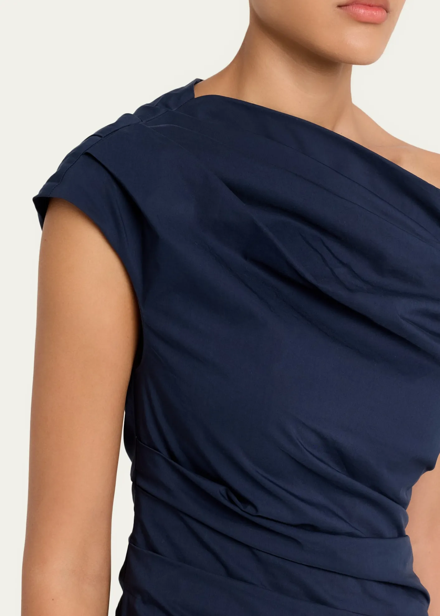 SIMKHAIAmmalie Mixed-Media Midi Dress