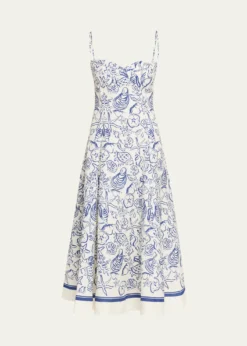 SIMKHAIAnalise Bustier Midi Dress