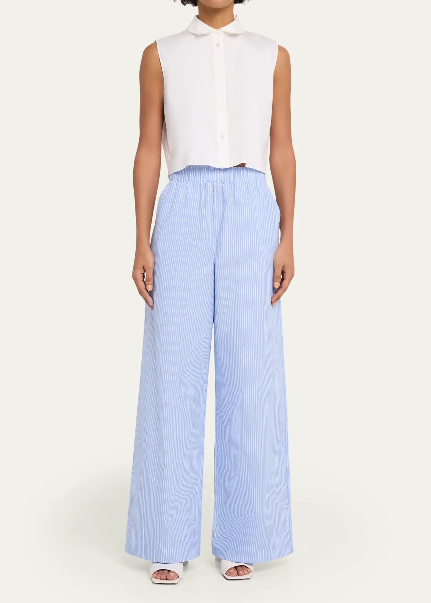 SIMKHAIArden Stripe Pull-On Pants