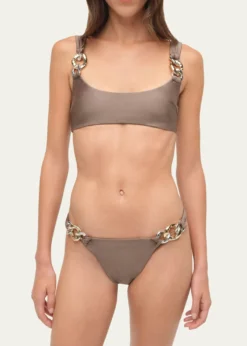 SIMKHAIAthens Chain Bikini Bottoms