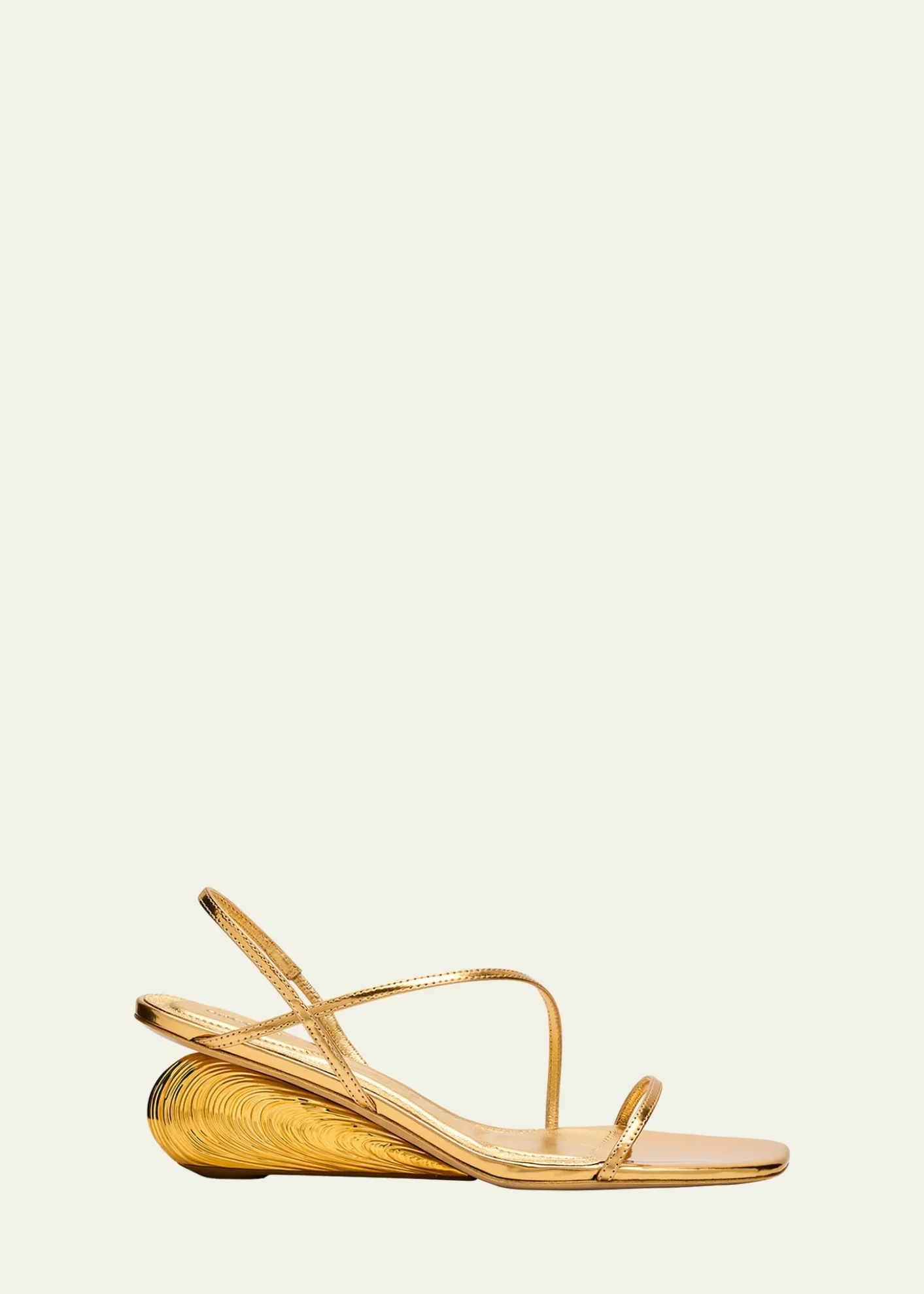 SIMKHAIBridget Metallic Wedge Strappy Sandals