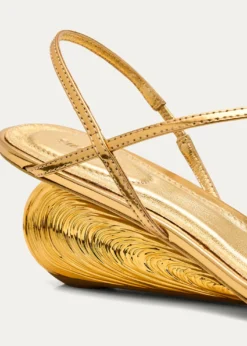 SIMKHAIBridget Metallic Wedge Strappy Sandals