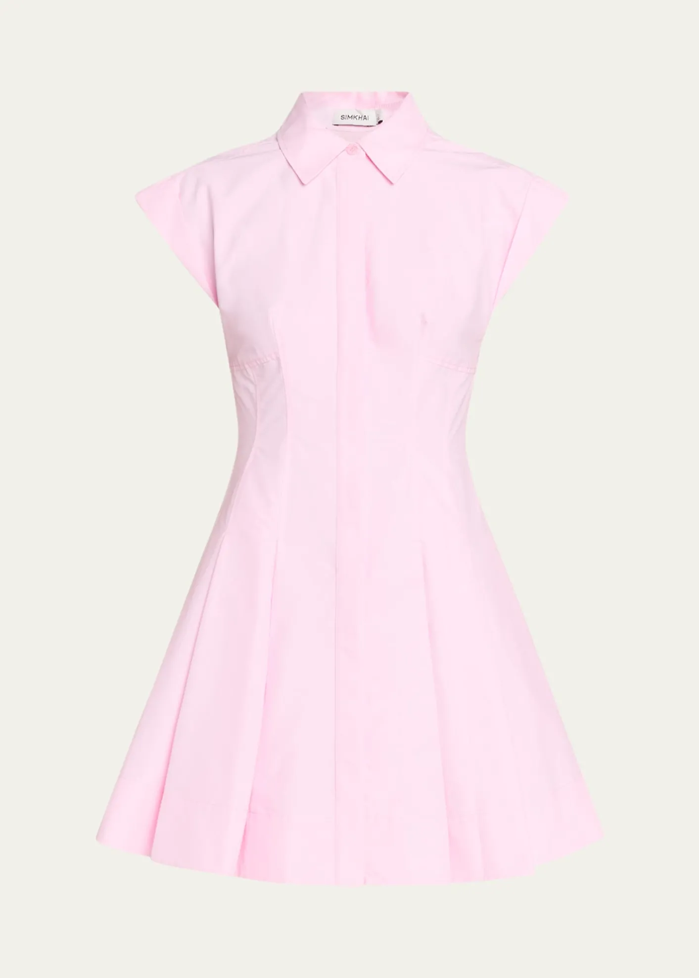 SIMKHAIClemmie Cotton Shirtdress