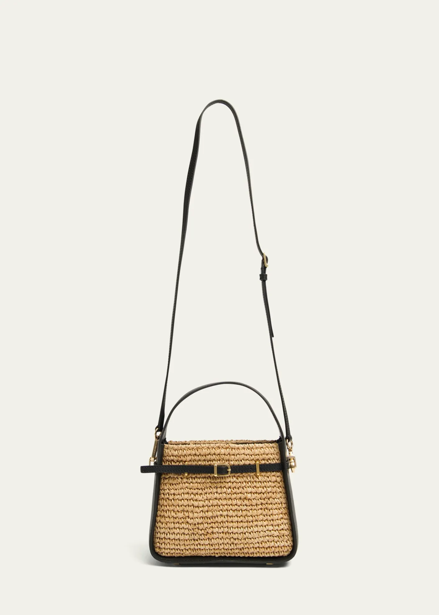 SIMKHAICleo Mini Raffia Bucket Bag