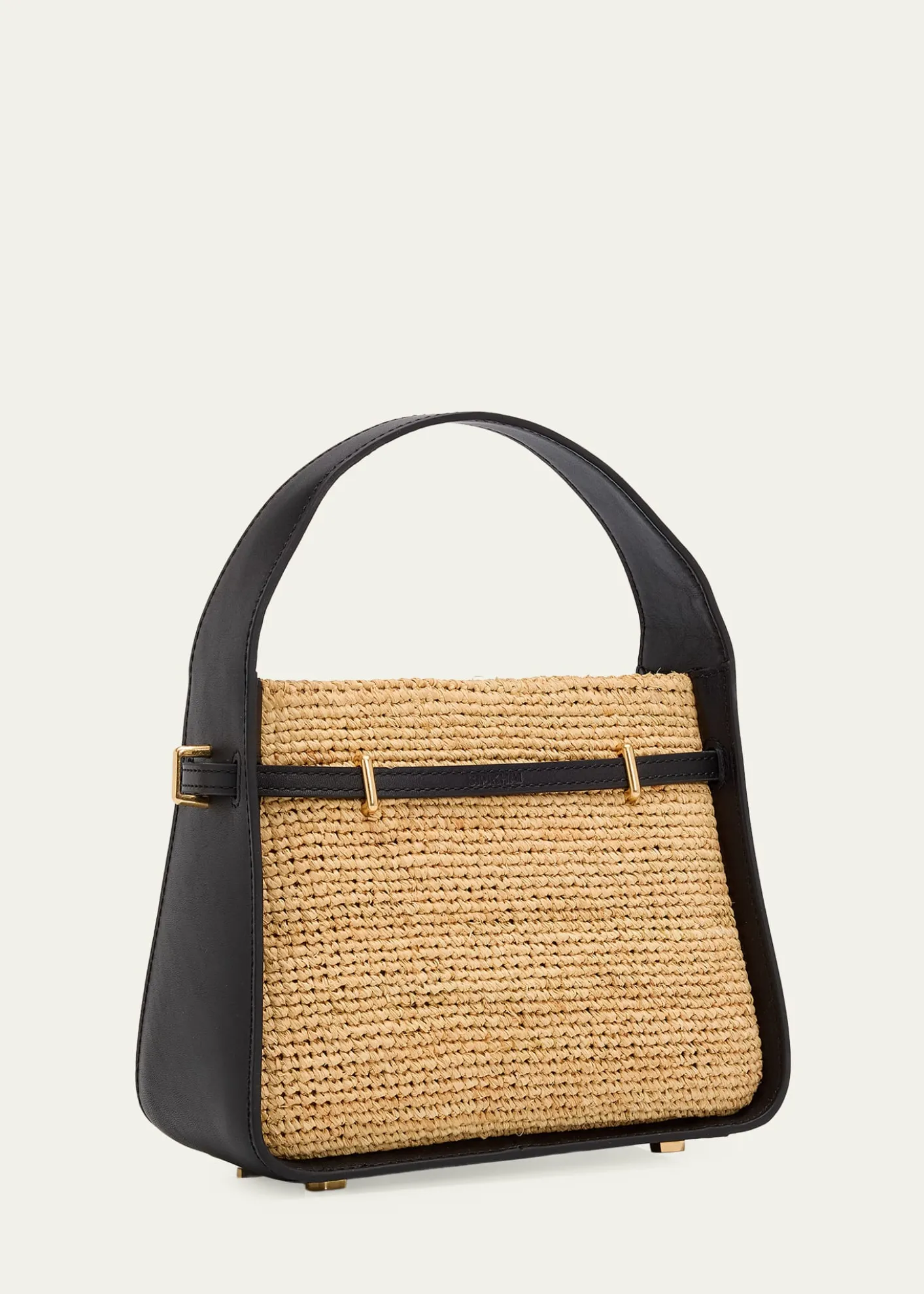 SIMKHAICleo Mini Raffia Bucket Bag