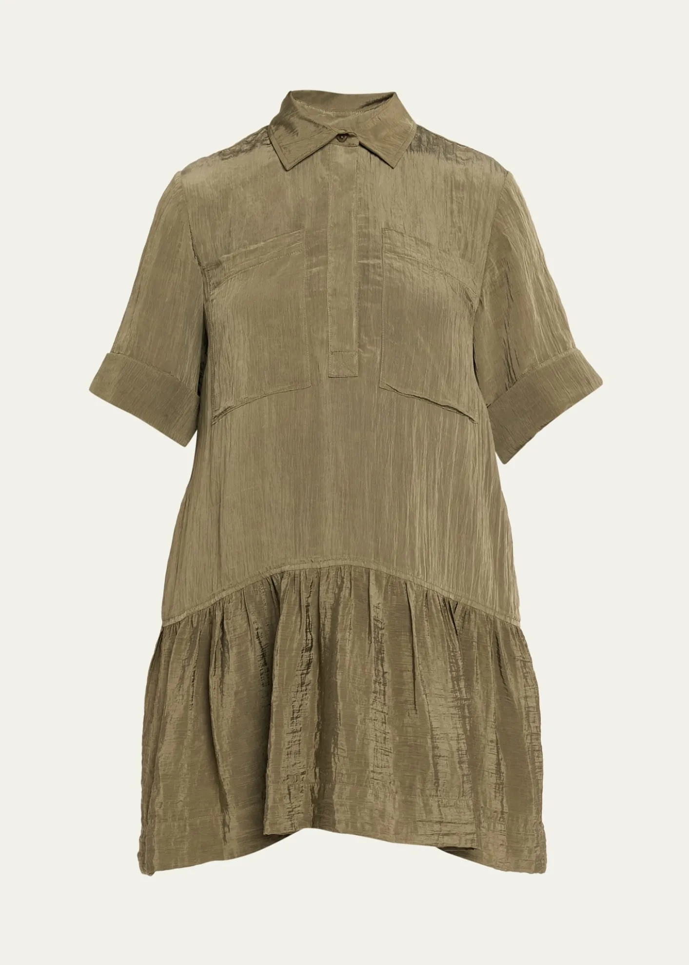 SIMKHAICris Short-Sleeve Shirtdress