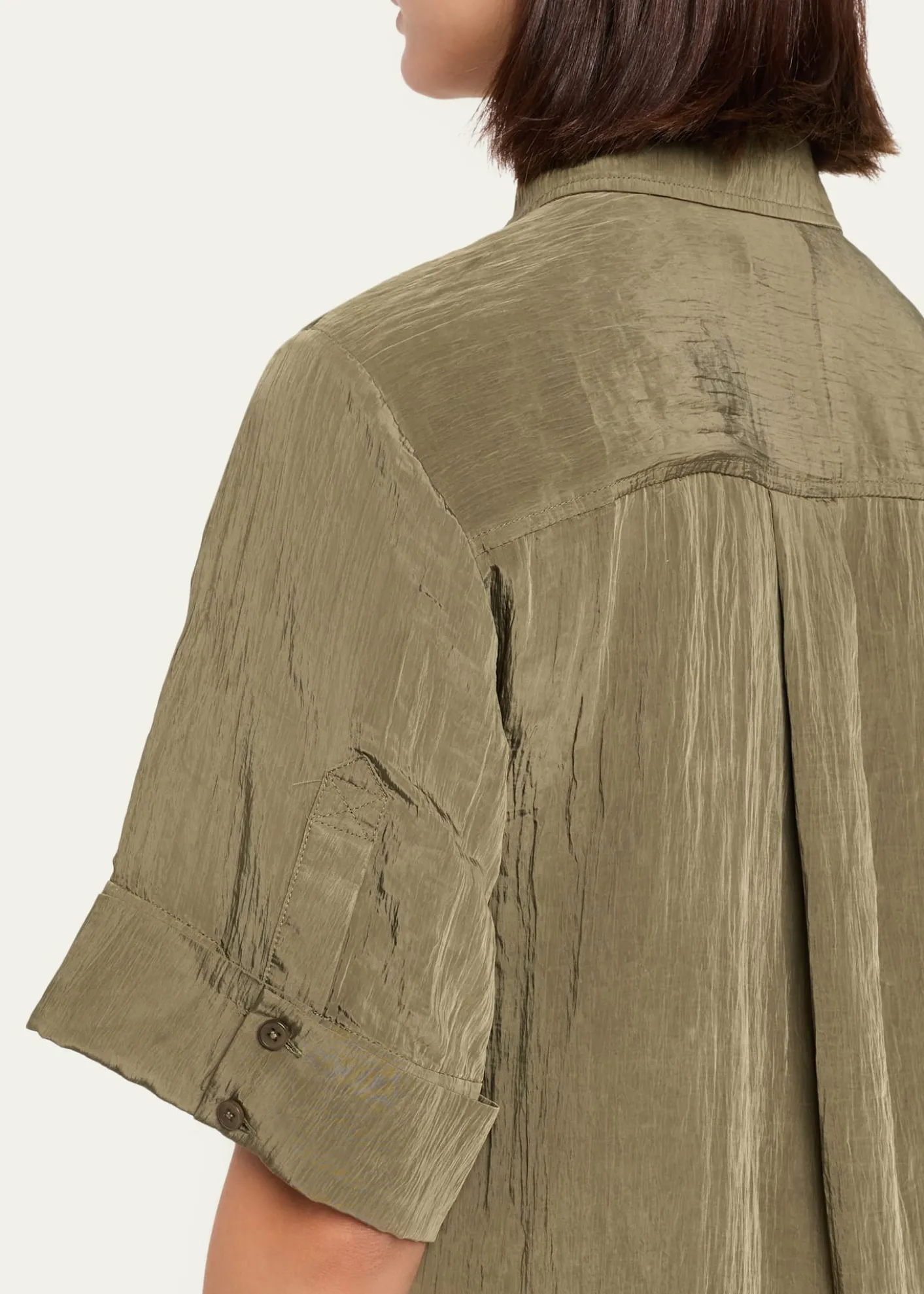 SIMKHAICris Short-Sleeve Shirtdress