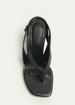 SIMKHAIDarya Leather Wedge Thong Sandals
