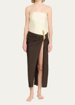 SIMKHAIEiana Shell Midi Skirt