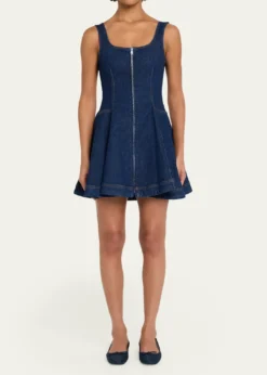 SIMKHAIEleodra Denim Mini Dress