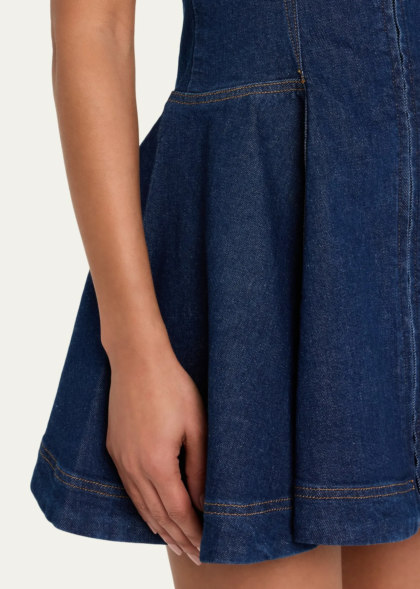 SIMKHAIEleodra Denim Mini Dress