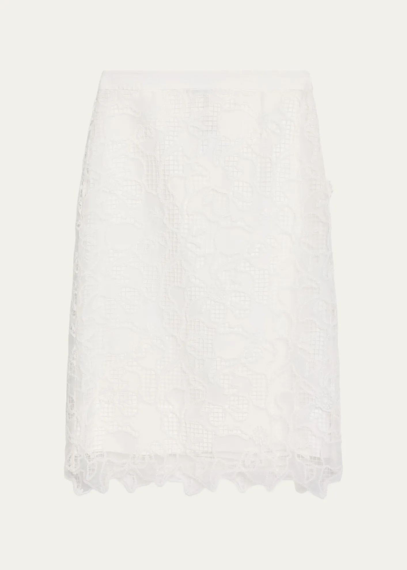 SIMKHAIElissa Embroidered Column Skirt