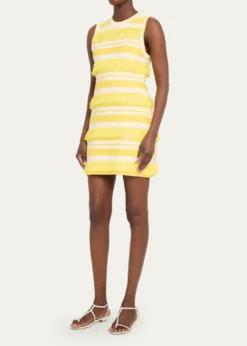 SIMKHAIElly Knit Fringe Mini Dress