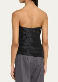 SIMKHAIEmerson Ruched Bustier