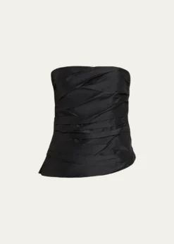 SIMKHAIEmerson Ruched Bustier