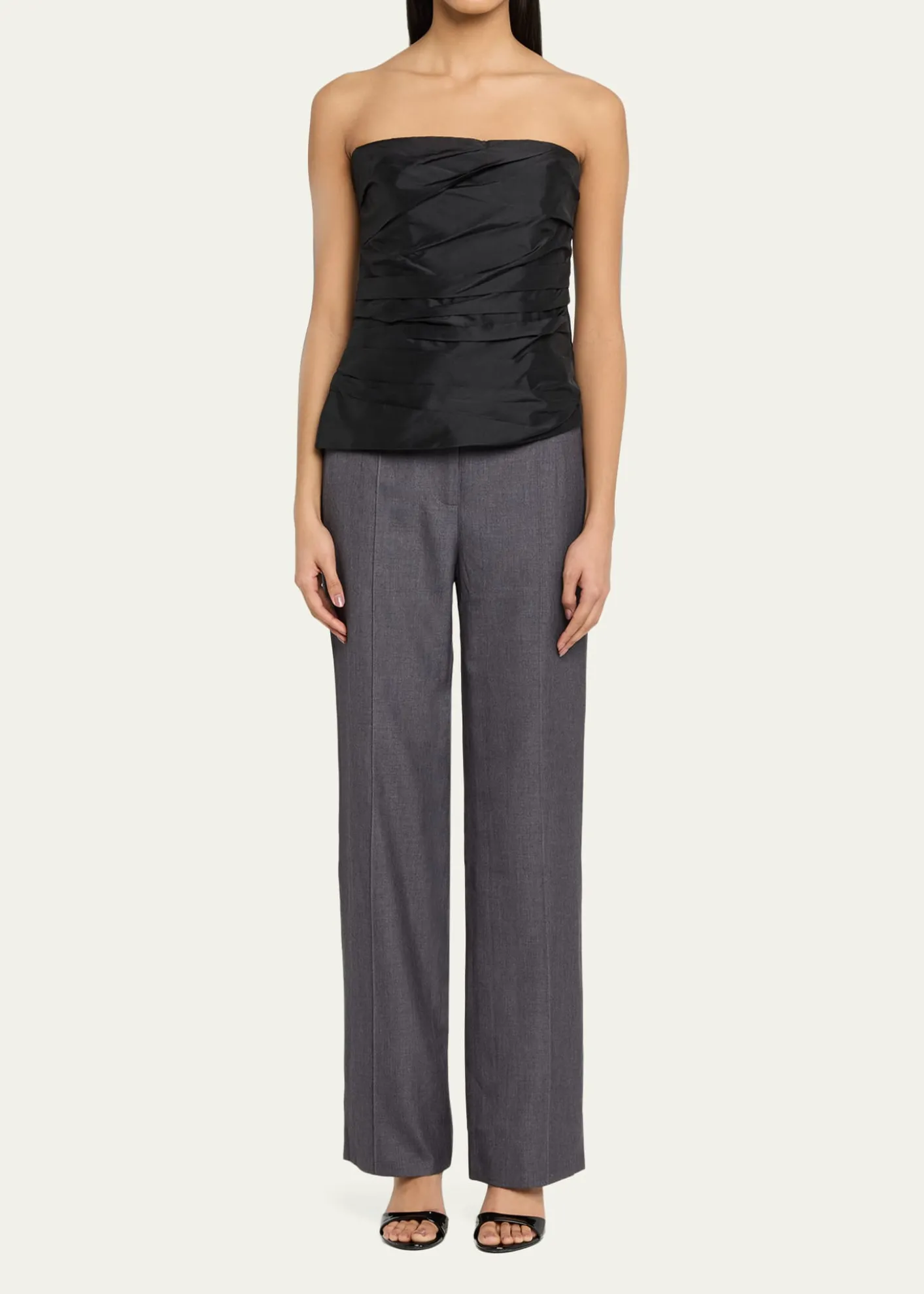 SIMKHAIEmerson Ruched Bustier