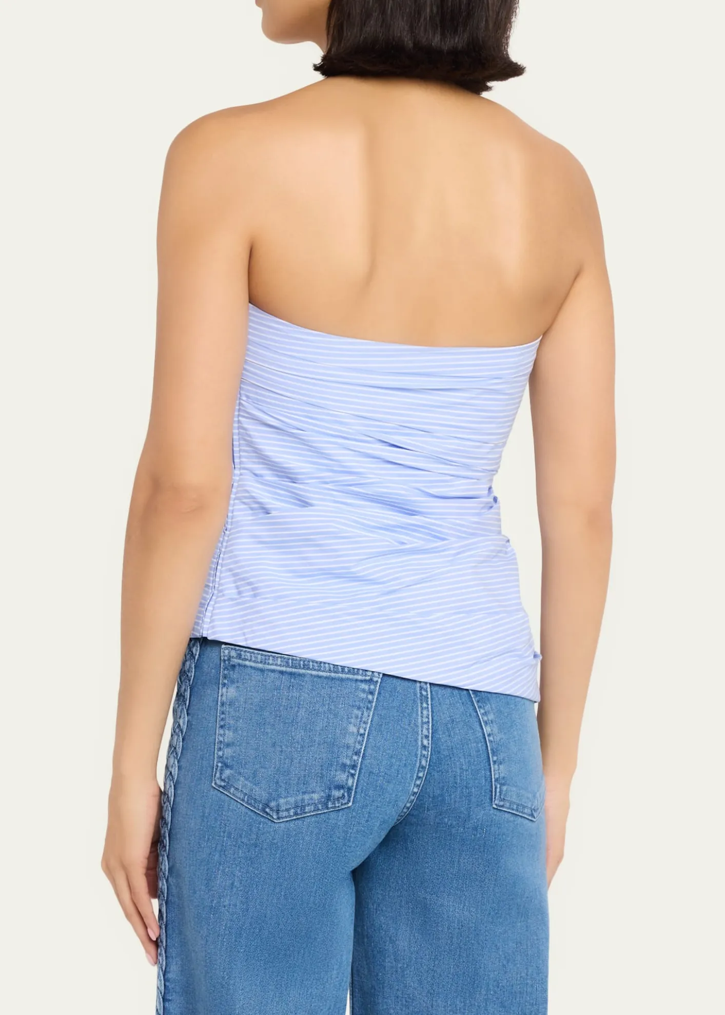 SIMKHAIEmerson Ruched Strapless Top