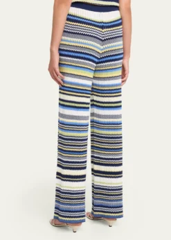 SIMKHAIFarrah Striped Knit Pants