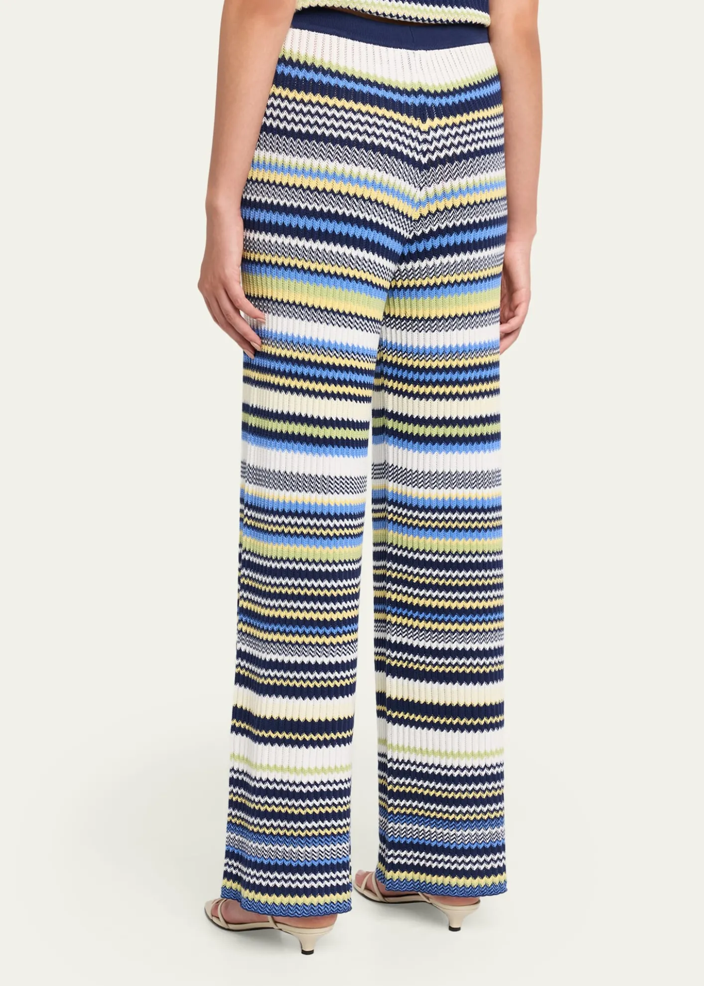 SIMKHAIFarrah Striped Knit Pants