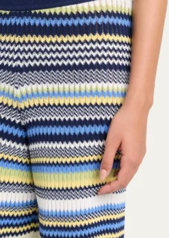 SIMKHAIFarrah Striped Knit Pants