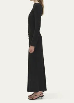 SIMKHAIFerrera Ruched Long-Sleeve Midi Dress