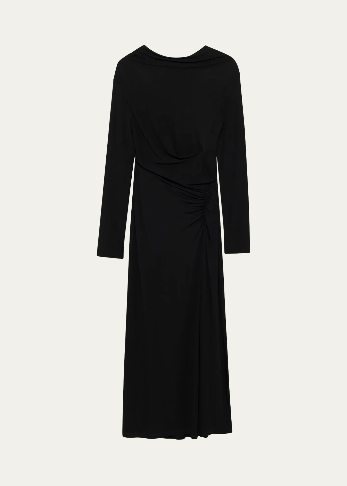 SIMKHAIFerrera Ruched Long-Sleeve Midi Dress