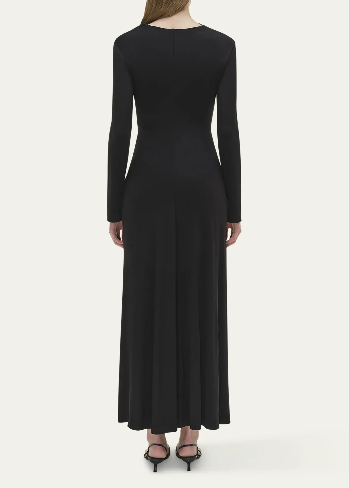SIMKHAIFerrera Ruched Long-Sleeve Midi Dress