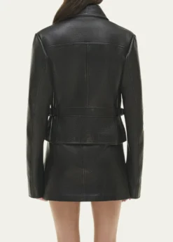 SIMKHAIFreeman Leather Jacket
