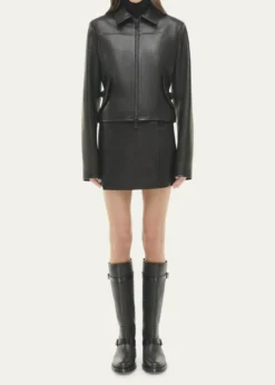 SIMKHAIFreeman Leather Jacket