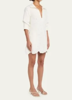 SIMKHAIFreya Embroidered Mini Dress