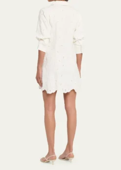 SIMKHAIFreya Embroidered Mini Dress