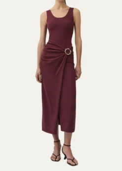 SIMKHAIGenne Draped Tank Dress