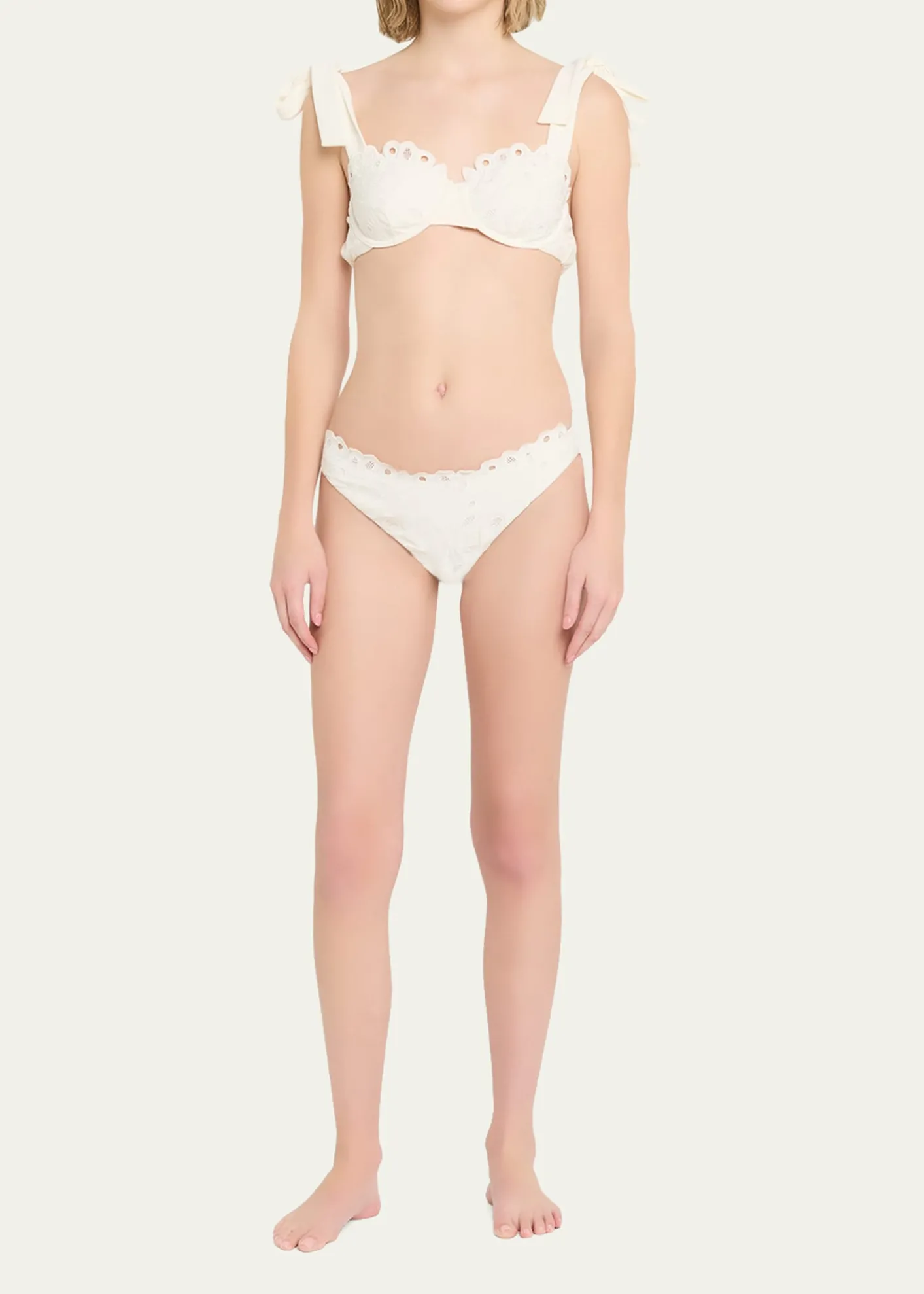 SIMKHAIGina Embroidered Bikini Bottoms