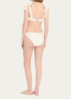 SIMKHAIGina Embroidered Bikini Bottoms