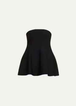 SIMKHAIIoanna Strapless Peplum Top