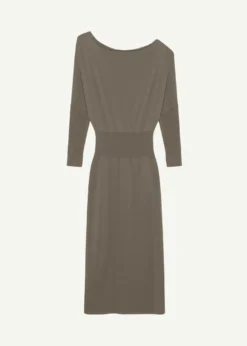 SIMKHAIJanese Off-Shoulder Midi Dress