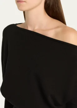 SIMKHAIJanese Off-Shoulder Wool Midi Dress